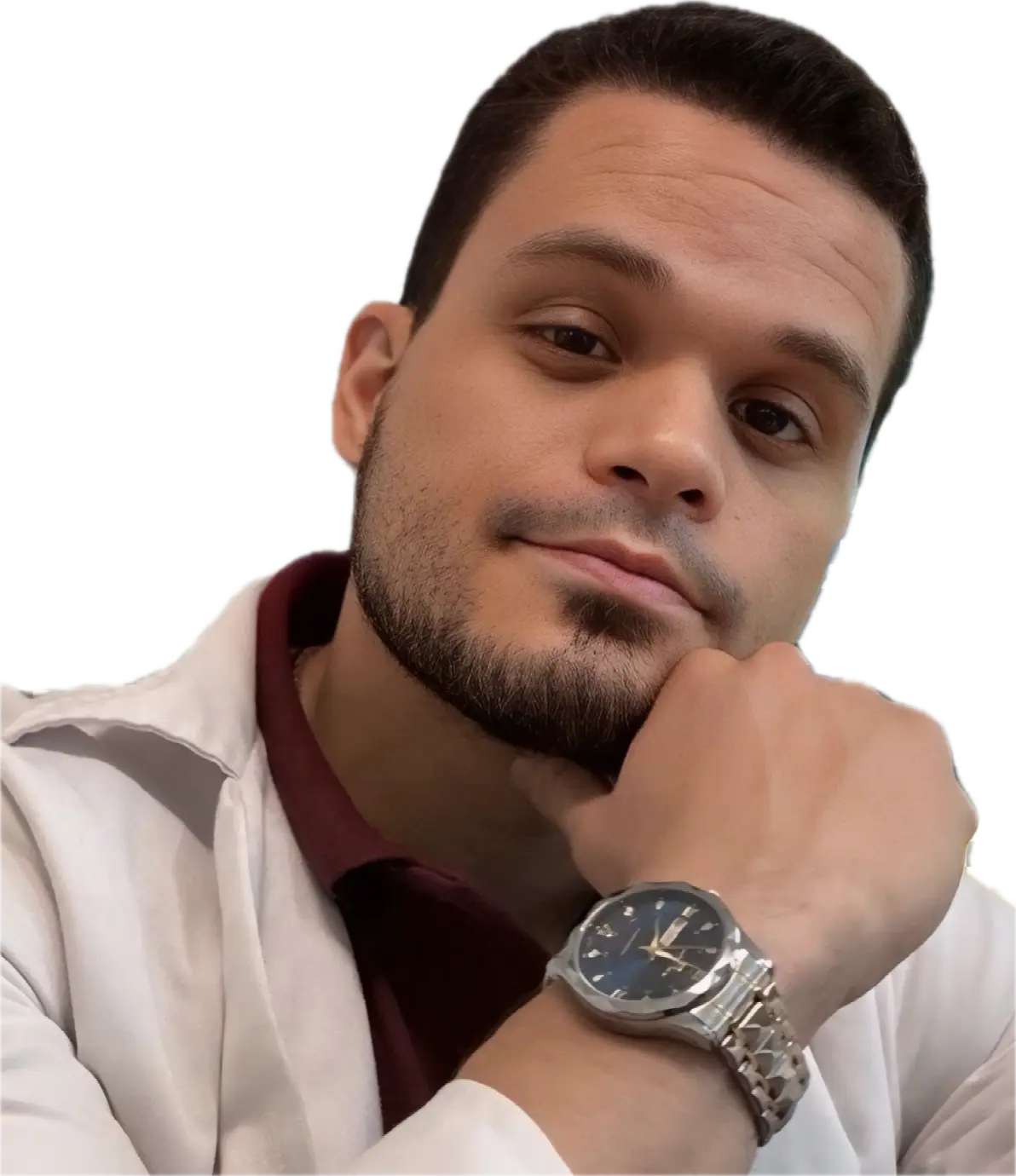 Dr. Brendon Khelf no consultório